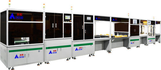 kopen Volledig automatische cilindrische lithiumbatterij assemblagelijn met hoge precisie online manufacture
