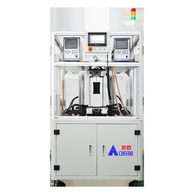 kopen Warm verkoop Automatische precieze dubbelzijdige nikkelplaat Lithiumbatterij Spot Welding Machine online manufacture