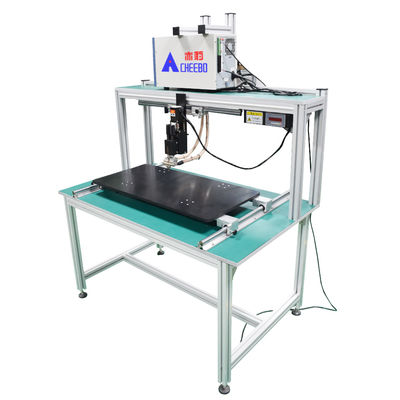 Voet aandrijving Batterij Tab Spot Lasmachine Mobiele Spoor Lasplatform