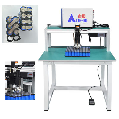 Hoge precisie pneumatische batterij tab spot lasmachine 18650 batterij lasmachine