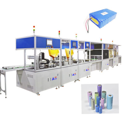 Op maat gemaakte 18650 Lithiumbattery Pack Assembly Bedrading Met Touch Screen User Interface