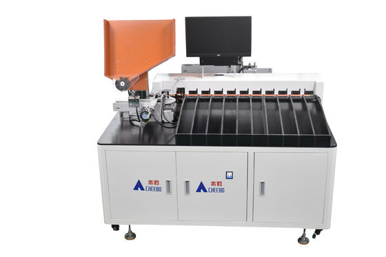 Eéncilindrische lithiumbatterij-sortmachine met 10 versnellingen en automatische QR-code-sorting 1700*1000*1250MM
